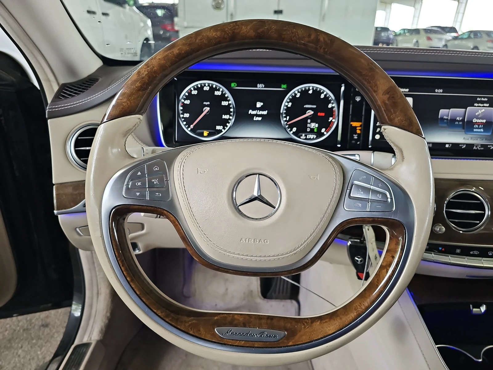 Mercedes-Benz S 550 BURMASTER* DISTRO* МАСАЖ* ОБДУХ* KEYLESS* AMBIENT - изображение 10