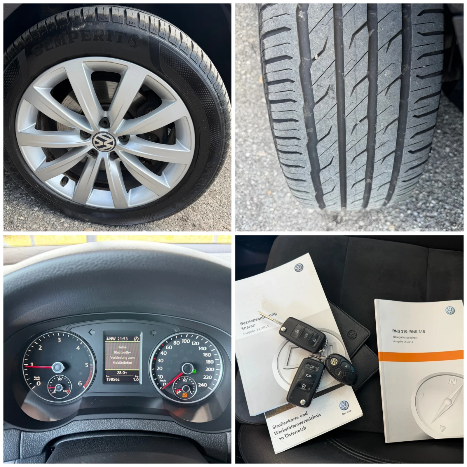 VW Sharan 2.0TDI* Hi-Line* AUTOMAT* PANORAMA*  | Mobile.bg � ����������� 17
