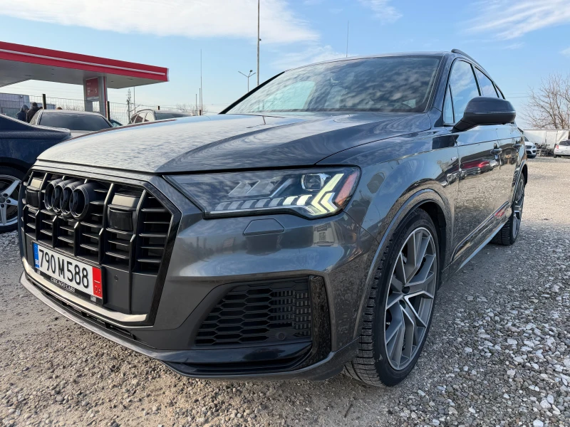 Audi Q7 55TFSI Technik Shadow Line Head up S-LINE НАЛИЧНА!, снимка 3 - Автомобили и джипове - 52855670