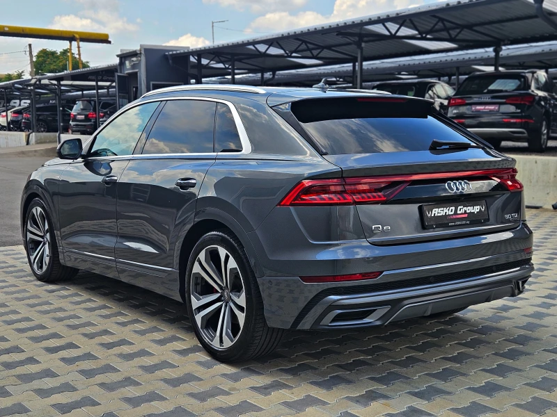 Audi Q8 3xS-LINE/DISTR/PANO/3DCAM/B&O/МАСАЖ/ПОДГРEB/AIR/LI, снимка 7 - Автомобили и джипове - 51270069
