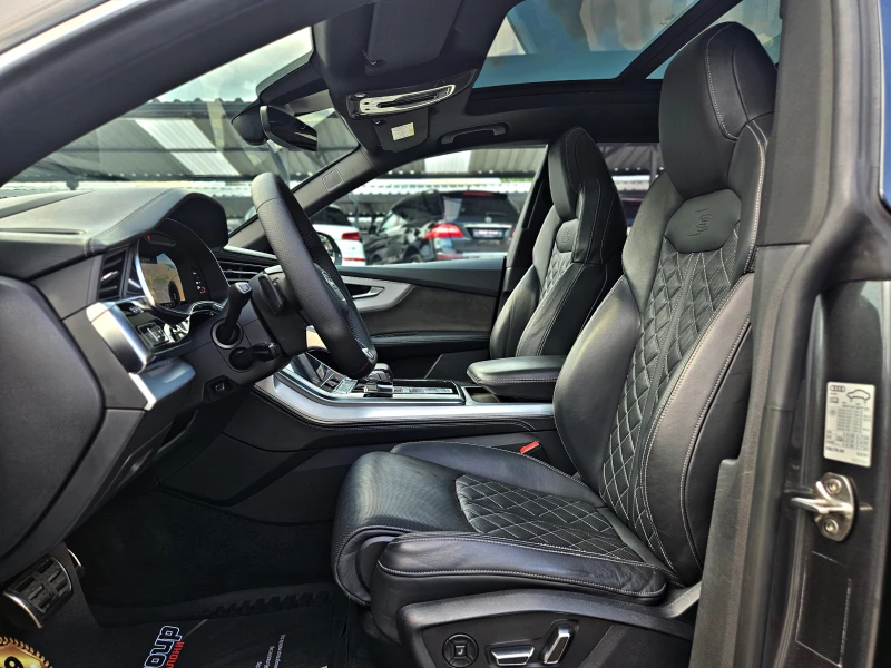 Audi Q8 3xS-LINE/DISTR/PANO/3DCAM/B&O/МАСАЖ/ПОДГРEB/AIR/LI, снимка 15 - Автомобили и джипове - 51270069