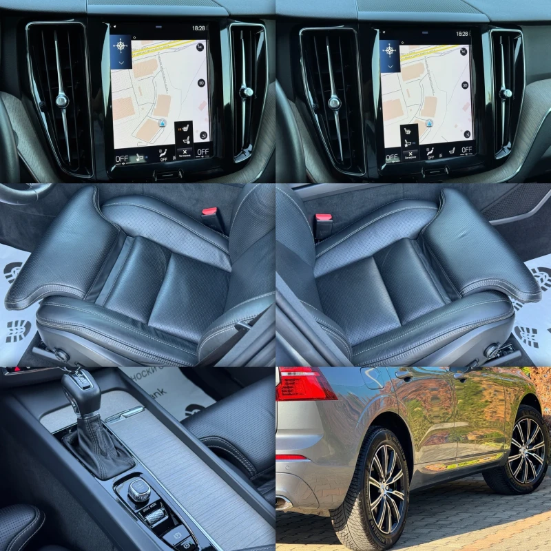 Volvo XC60 2.0D5-КОАЖА-ОБДУХВАНЕ-ПОДГРЕВ-НАДУВАНЕ-УНИКАЛНА!!!, снимка 17 - Автомобили и джипове - 51589349