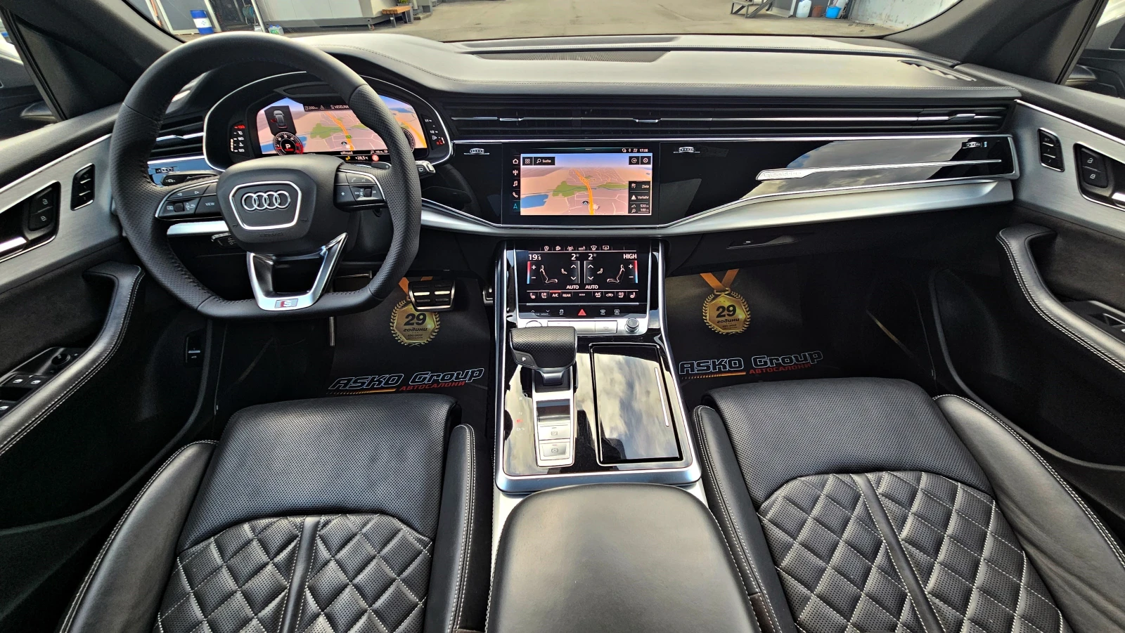 Audi Q8 3xS-LINE/DISTR/PANO/3DCAM/B&O/МАСАЖ/ПОДГРEB/AIR/LI - изображение 8