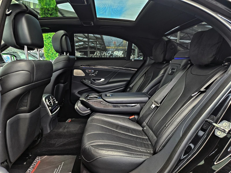 Mercedes-Benz S 350 L/AMG/9G/PANO/360CAMERA/DISTR/BURMESTER/ОБДУХ/LIZI, снимка 15 - Автомобили и джипове - 52617011