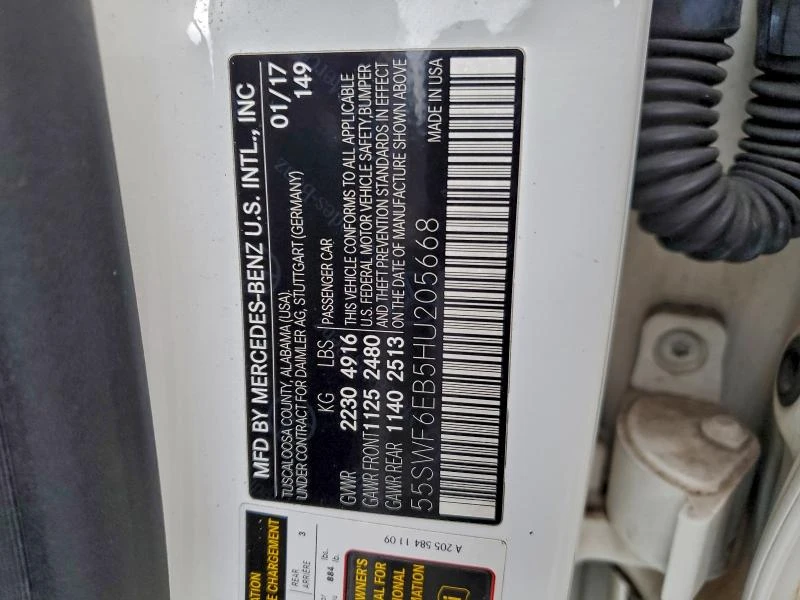 Mercedes-Benz C 43 AMG 3.0L 6 All wheel drive, снимка 4 - Автомобили и джипове - 53168638