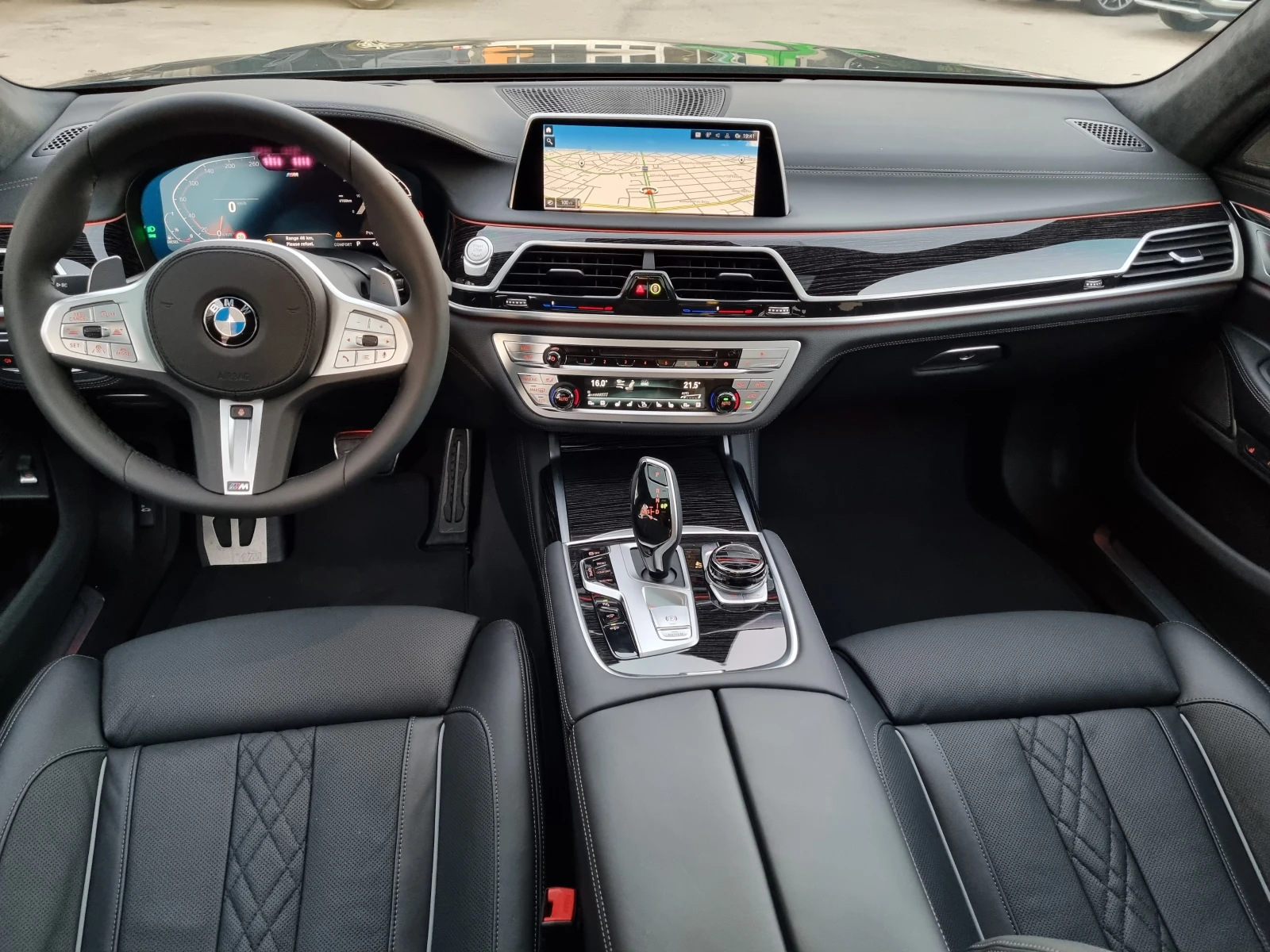 BMW 740 d-xDrive-M-Sport-НОВ!!!-Гаранция!!! | Mobile.bg — изображение 11