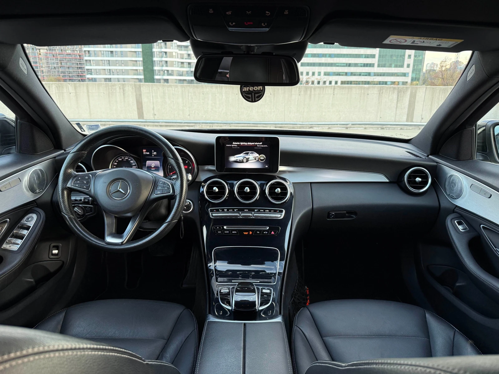 Mercedes-Benz C 300 Diesel+ Hybrid, AMG Line, Burmester | Mobile.bg   7