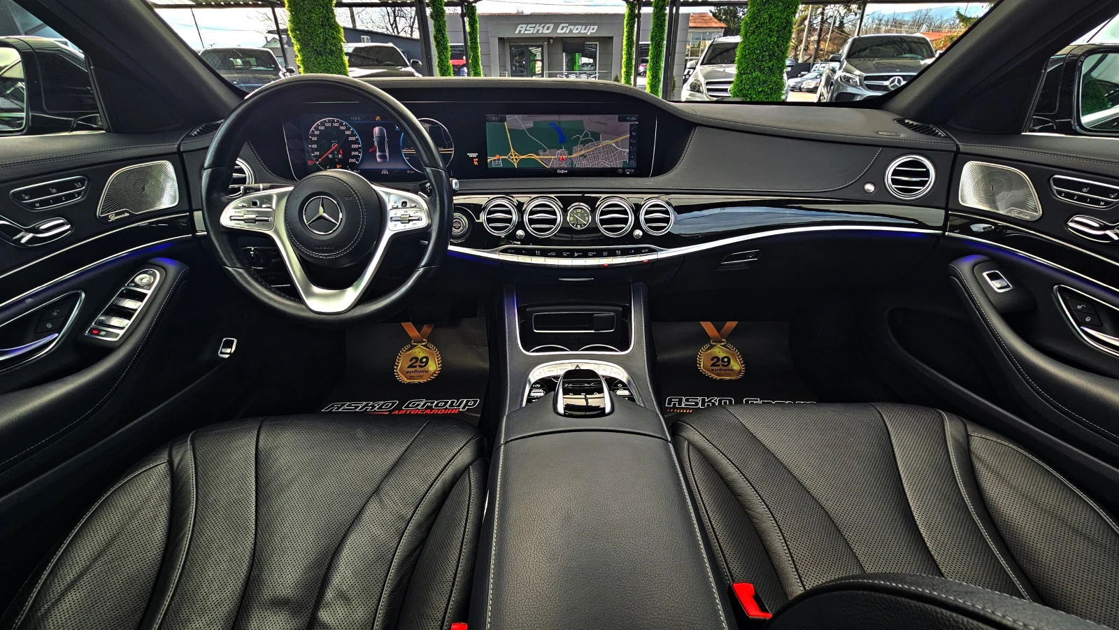 Mercedes-Benz S 350 L/AMG/9G/PANO/360CAMERA/DISTR/BURMESTER/ОБДУХ/LIZI - изображение 8