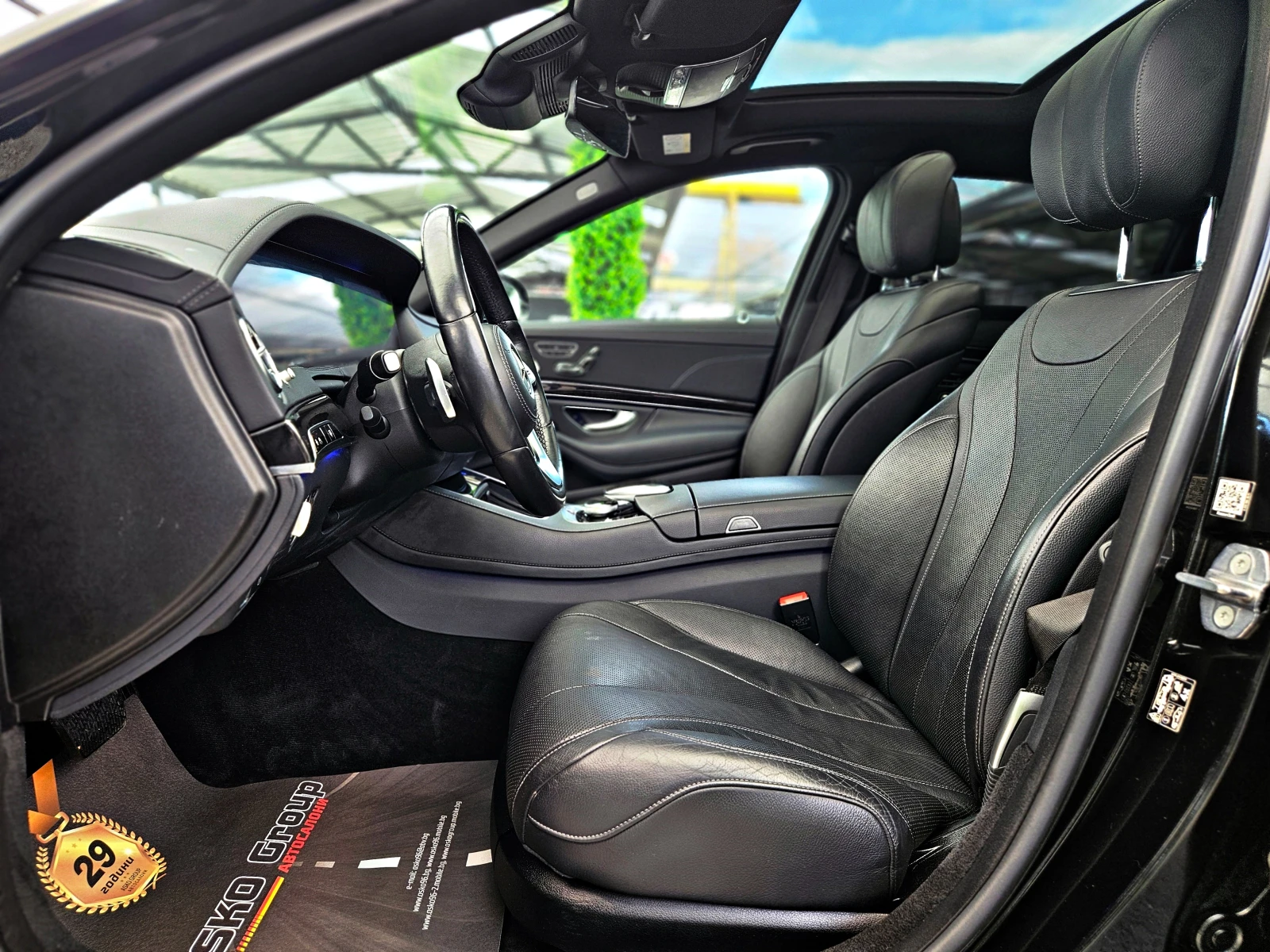 Mercedes-Benz S 350 L/AMG/9G/PANO/360CAMERA/DISTR/BURMESTER//LIZI | Mobile.bg   14