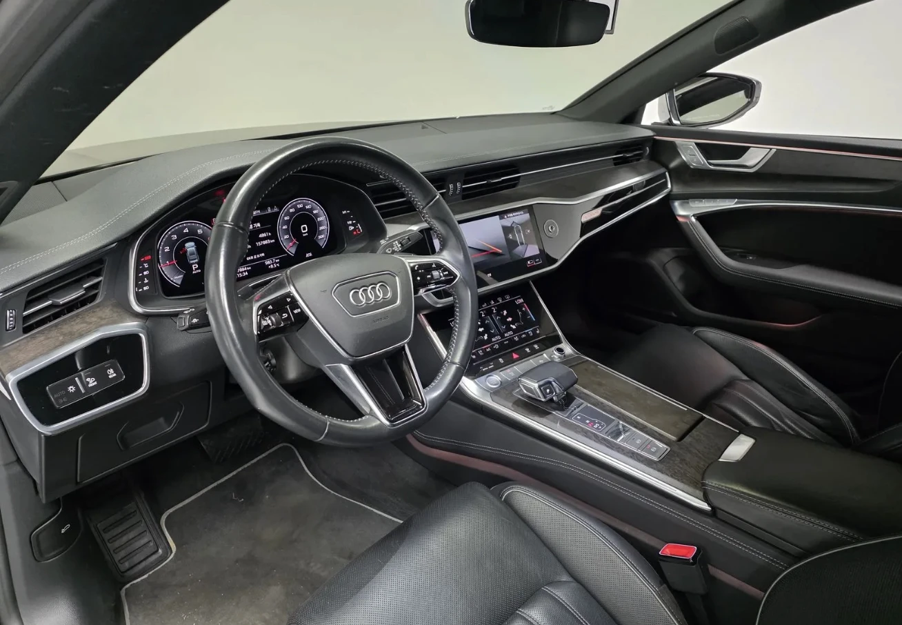 Audi A7 MATRIX* S* LINE* ПОДГРЕВ* ОБДУХВАНЕ* ХЕДЪП*  - изображение 6