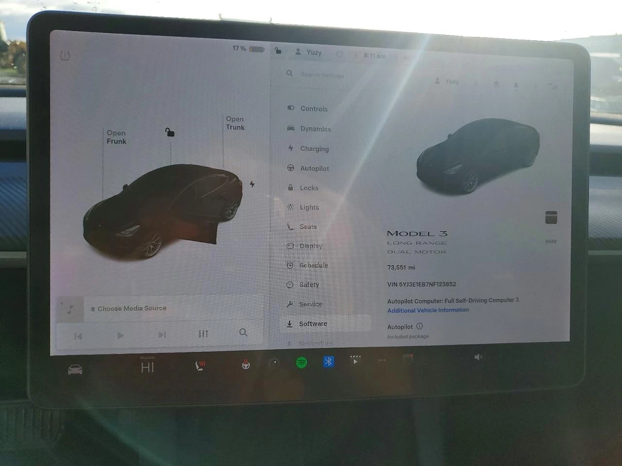 Tesla Model 3 Long Range AWD, снимка 9 - Автомобили и джипове - 54158456