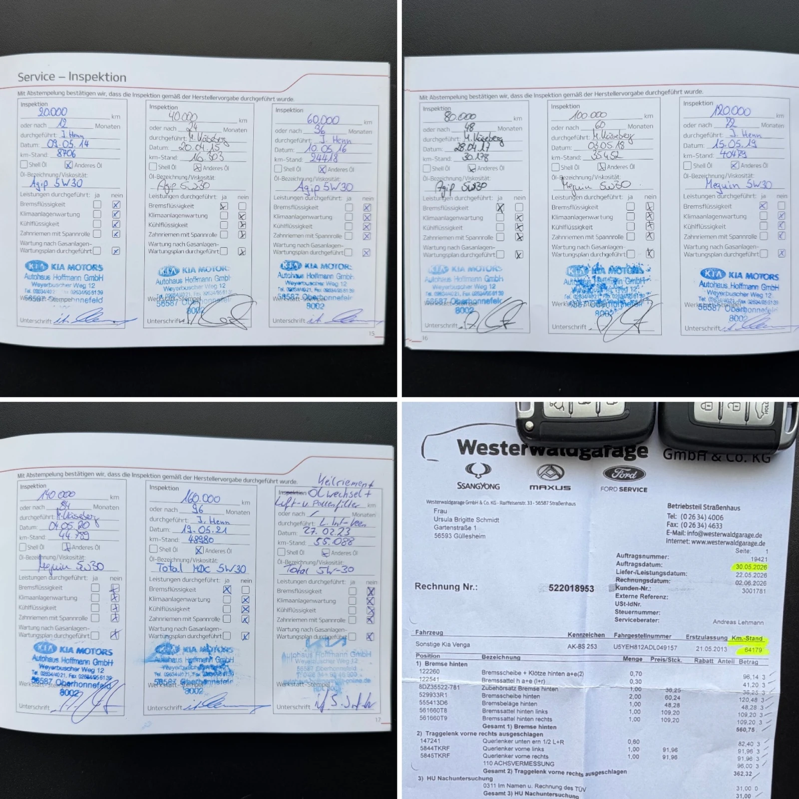 Kia Venga 1.6i* ПЪЛНА СЕРВИЗНА ИСТОРИЯ В KIA , снимка 16 - Автомобили и джипове - 55413655