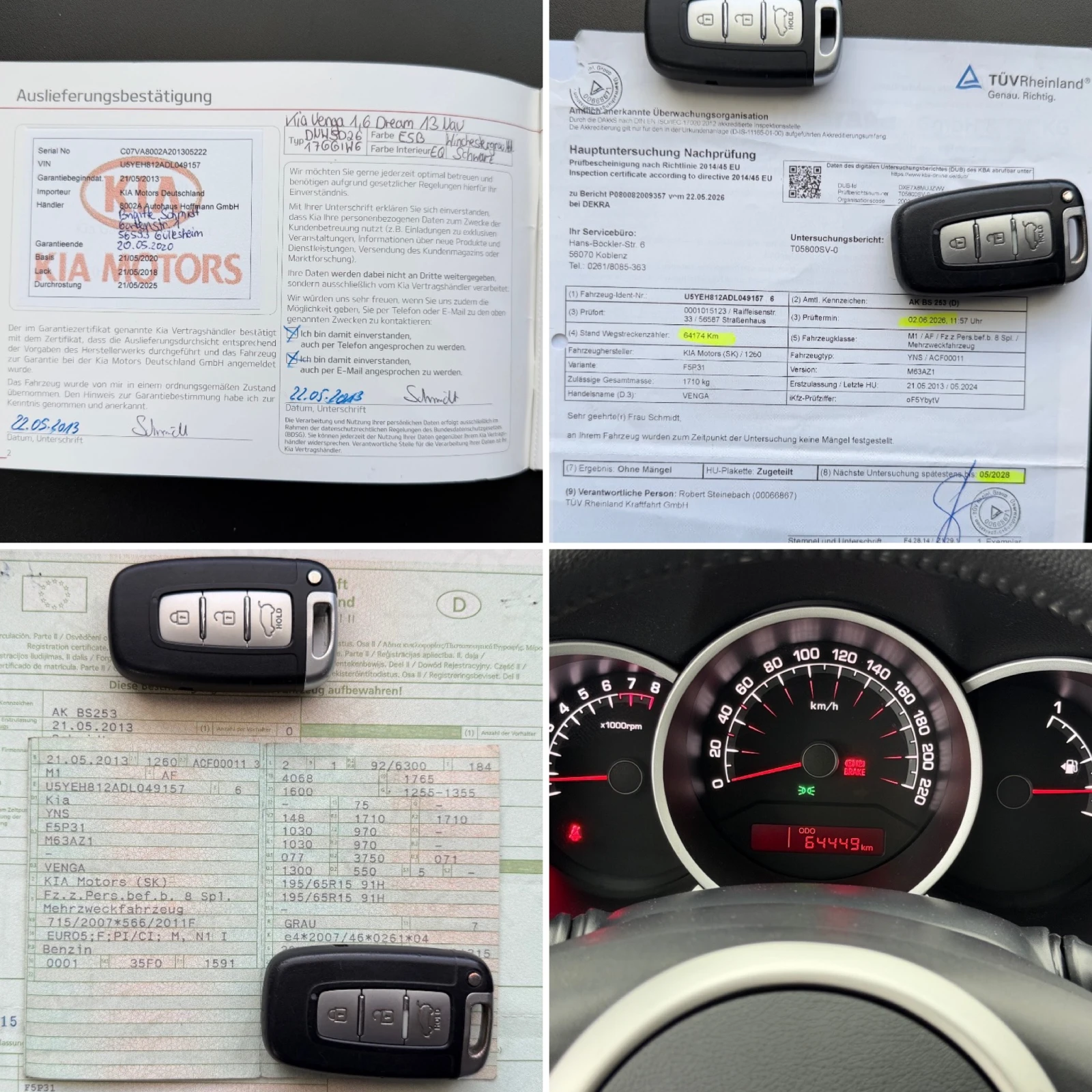 Kia Venga 1.6i* ПЪЛНА СЕРВИЗНА ИСТОРИЯ В KIA , снимка 15 - Автомобили и джипове - 55413655