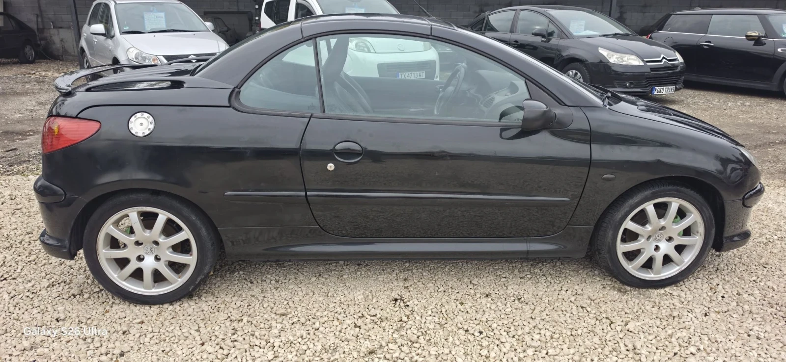 Peugeot 206 CC 1.6, снимка 8 - Автомобили и джипове - 56519869