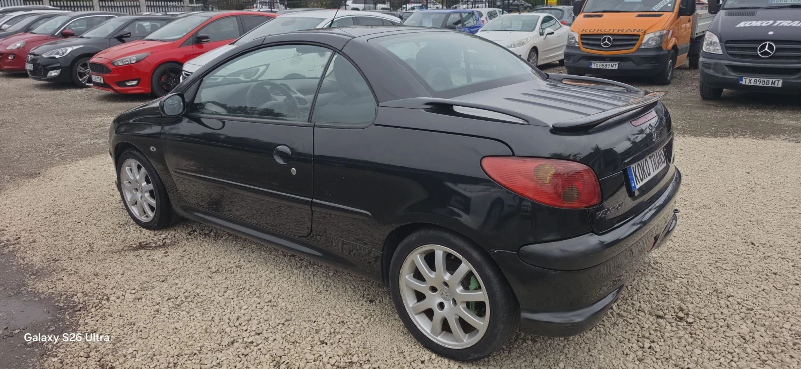 Peugeot 206 CC 1.6, снимка 5 - Автомобили и джипове - 56519869