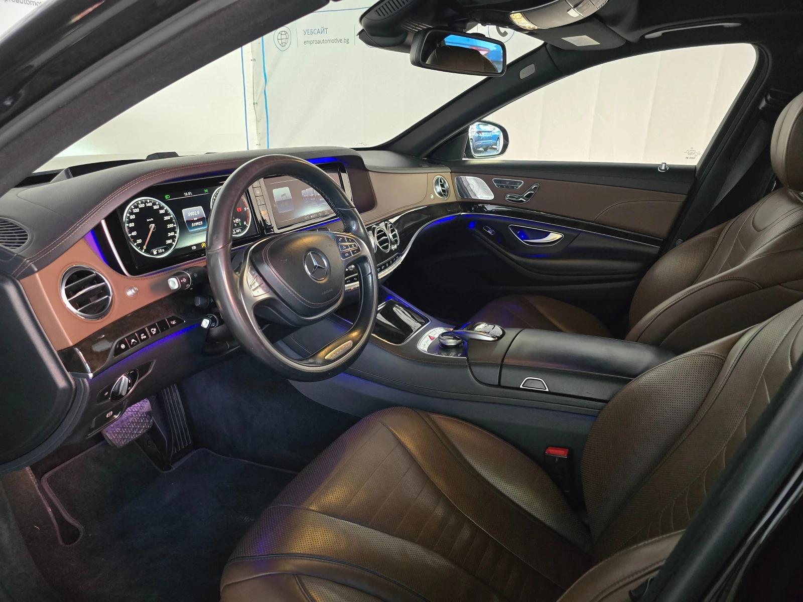 Mercedes-Benz S 350 LONG 4MATIC AMG | TV* BURMESTER* ���������*  | Mobile.bg � ����������� 7