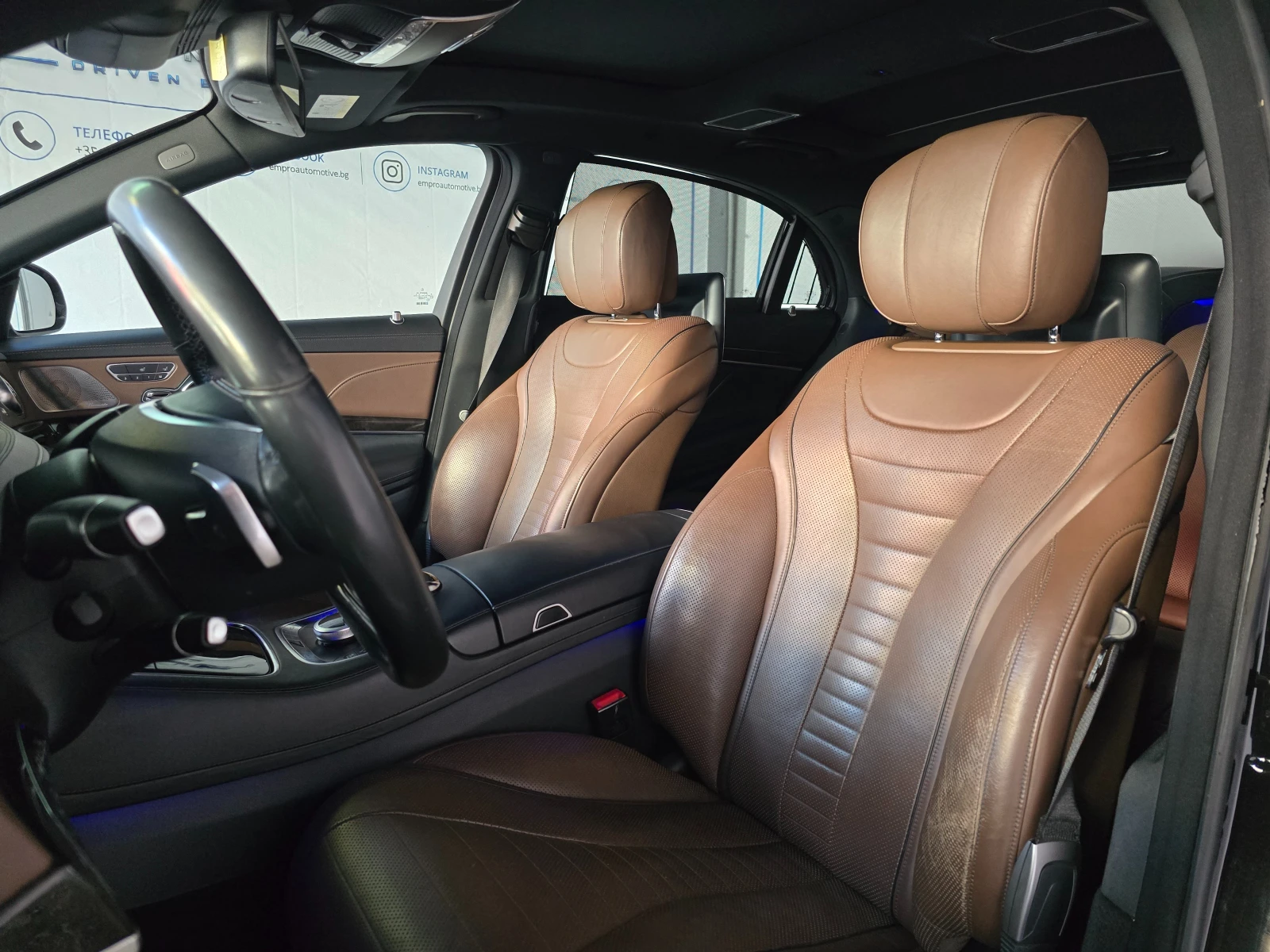 Mercedes-Benz S 350 LONG 4MATIC AMG | TV* BURMESTER* ���������*  | Mobile.bg � ����������� 11