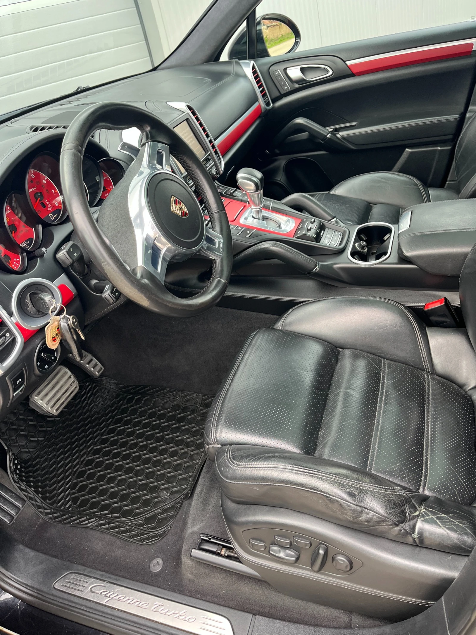 Porsche Cayenne 4.8 V8 TURBO PANORAMA/2xTV/XENON/NAVI/'' | Mobile.bg � ����������� 8
