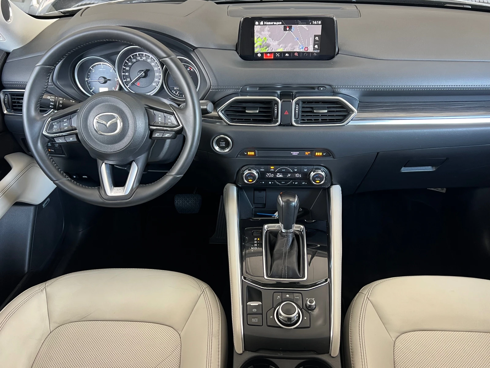 Mazda CX-5 2.2d-184ps, 4X4, EXCLUSIVE, FULL SERVICE MAZDA!!!, снимка 10 - Автомобили и джипове - 55155802