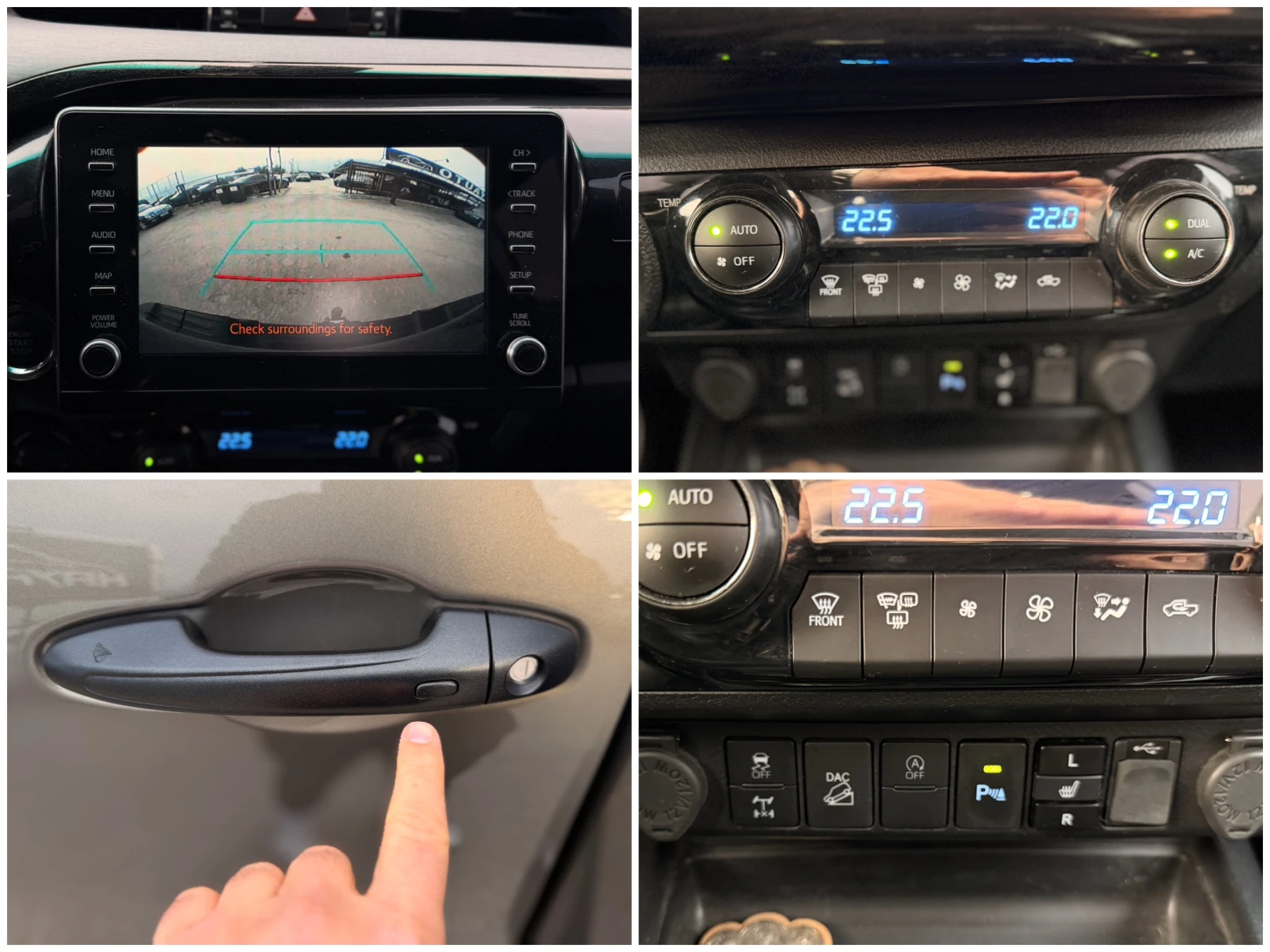 Toyota Hilux 2.8d= INVINCIBLE= KEYLESS GO= CAMERA= , снимка 16 - Автомобили и джипове - 56746412