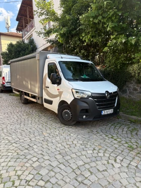 Renault Master Бордови с бризент, снимка 1