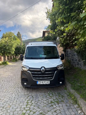 Renault Master Бордови с бризент, снимка 2