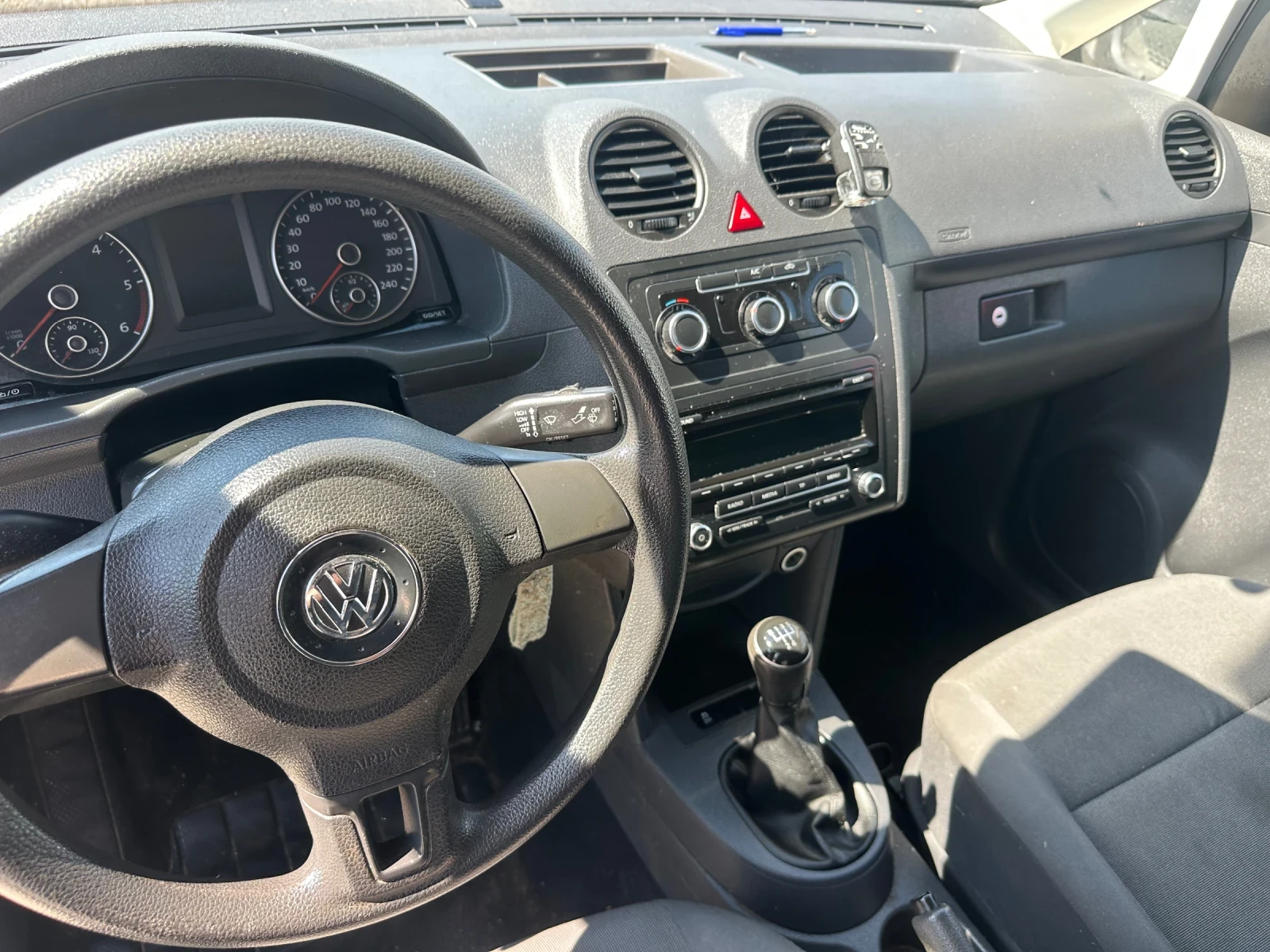 VW Caddy 2БРОЯ!130ХИЛ.КМ!КЛИМА! - изображение 7