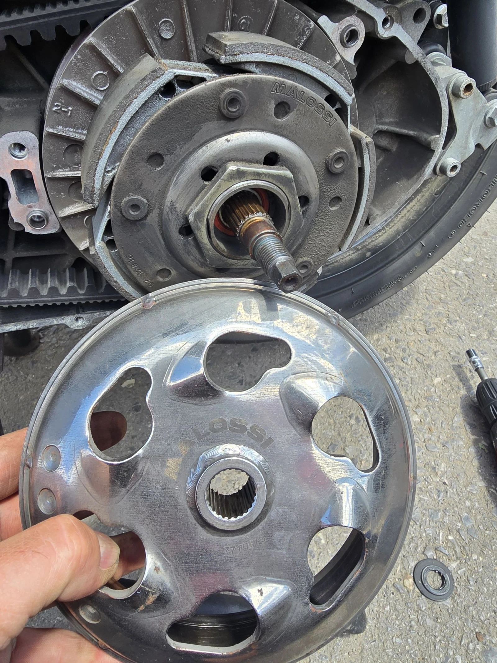 Gilera Fuoco 500i 45кс Malossi , снимка 11 - Мотоциклети и мототехника - 54201194