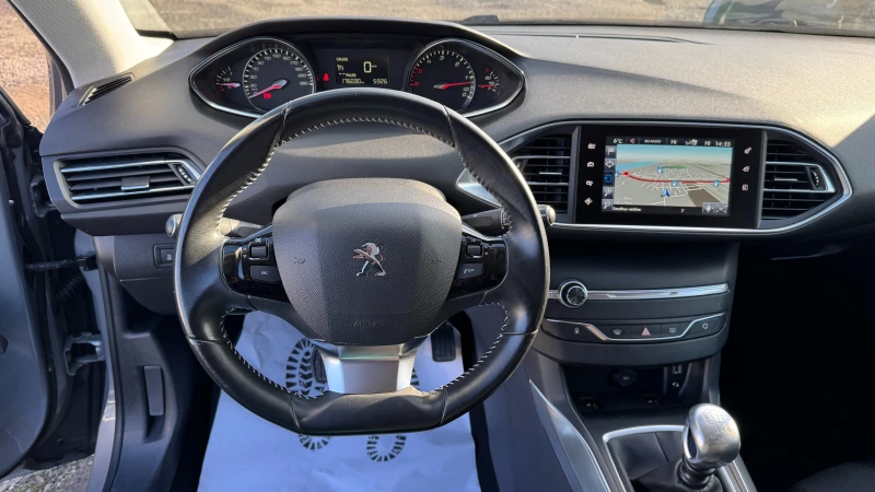 Peugeot 308 SW 1.6Hdi Navi, Tel, LED, PDC, Камера ... , снимка 16 - Автомобили и джипове - 53085826