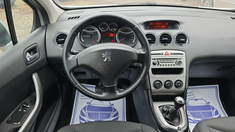 Peugeot 308 1.6HDi, снимка 10 - Автомобили и джипове - 53433044