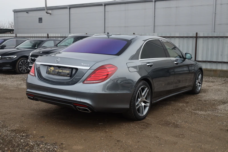Mercedes-Benz S 550 L AMG 4M AIR KeyGO 360 MASSAGE SoftClose BURM Pano, снимка 4 - Автомобили и джипове - 53450584