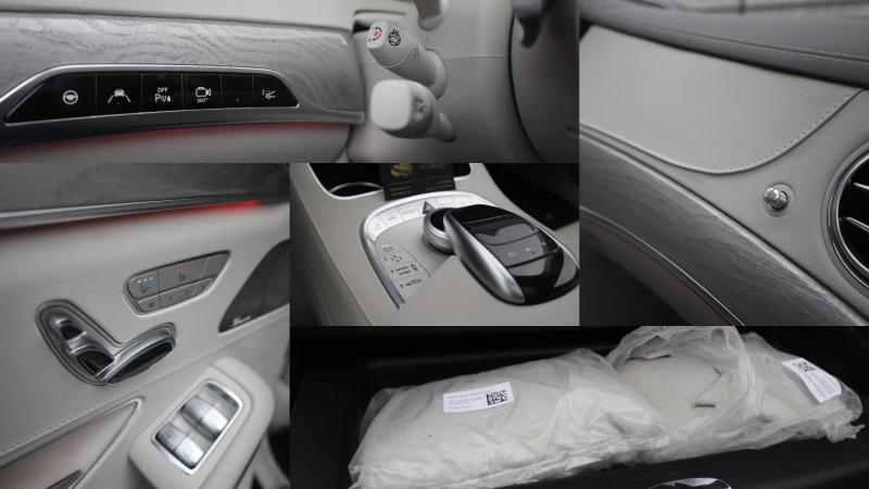 Mercedes-Benz S 550 L AMG 4M AIR KeyGO 360 MASSAGE SoftClose BURM Pano, снимка 16 - Автомобили и джипове - 53450584