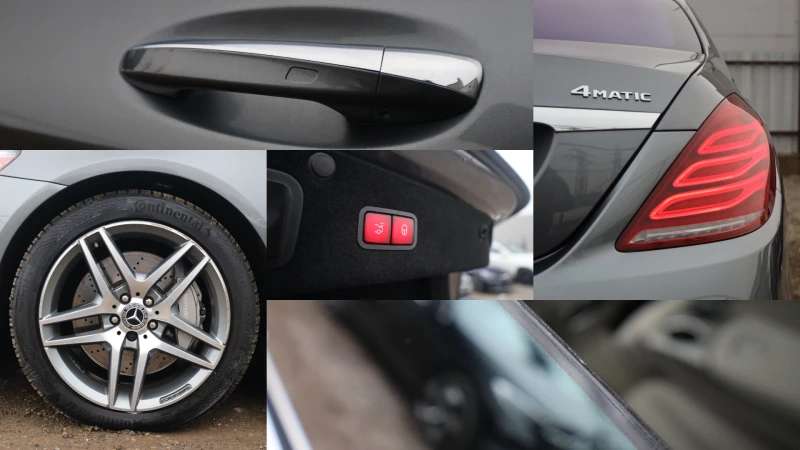 Mercedes-Benz S 550 L AMG 4M AIR KeyGO 360 MASSAGE SoftClose BURM Pano, снимка 17 - Автомобили и джипове - 53450584