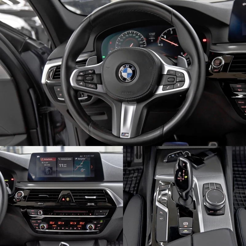 BMW 530 XD* 2019* M-Sport* HeadUp* , снимка 15 - Автомобили и джипове - 55057001