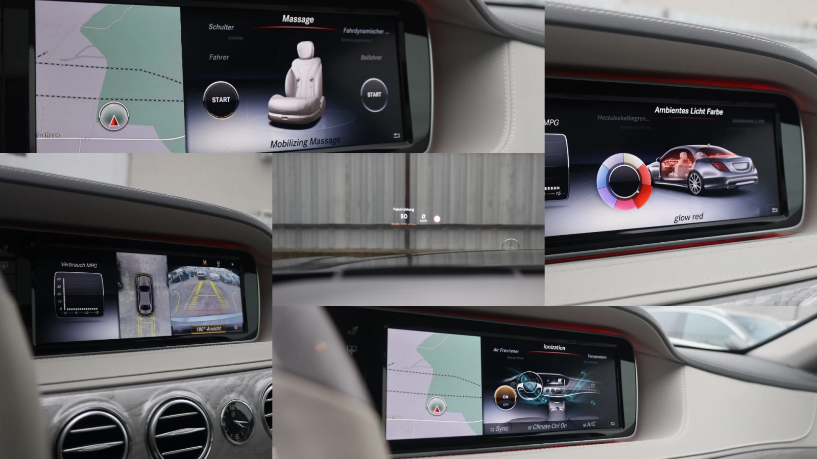 Mercedes-Benz S 550 L AMG 4M AIR KeyGO 360 MASSAGE SoftClose BURM Pano | Mobile.bg � ����������� 14