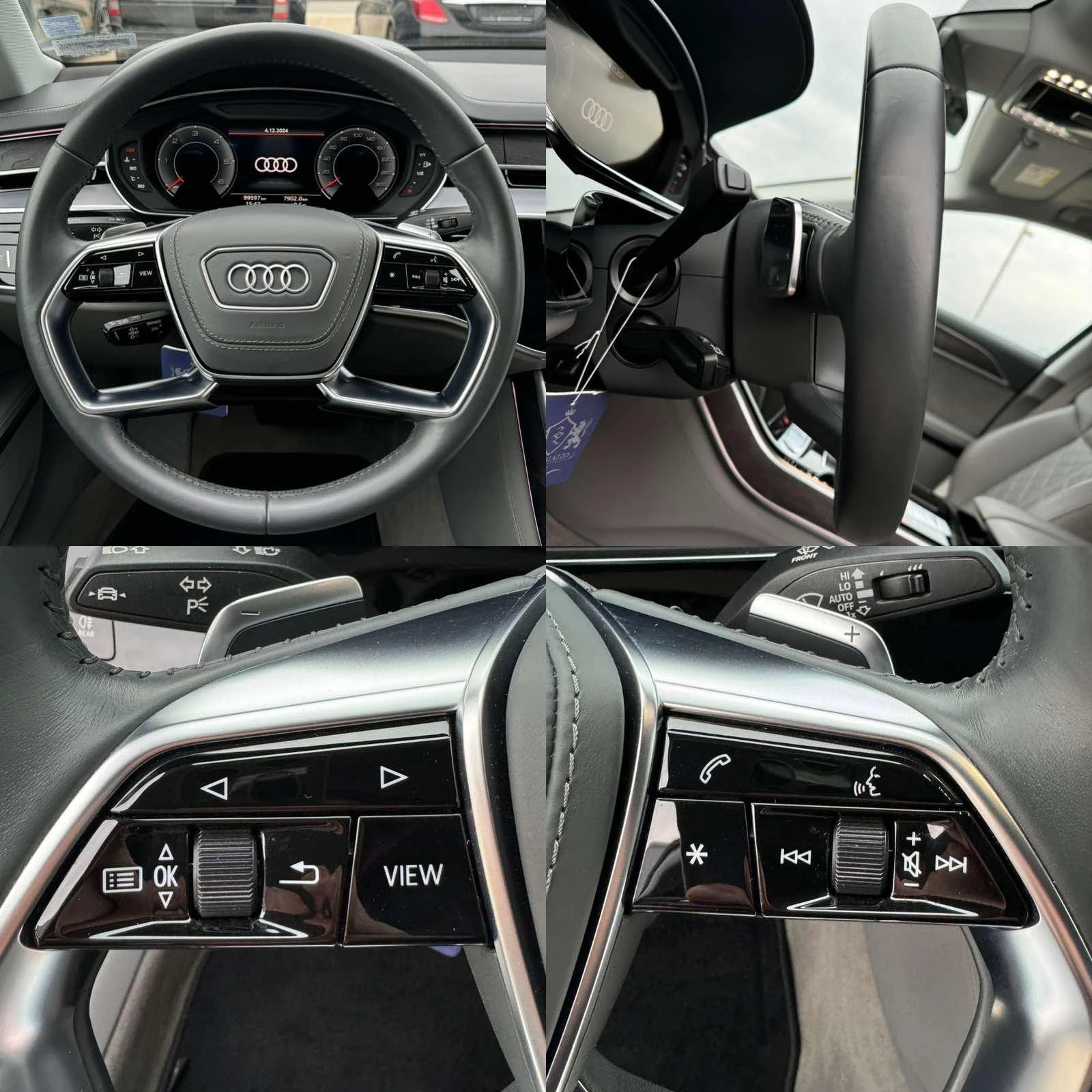 Audi A8 50 TDI* 286ps* SPORT PACKAGE* DISTRONIC* MATRIX* , снимка 13 - Автомобили и джипове - 53733346