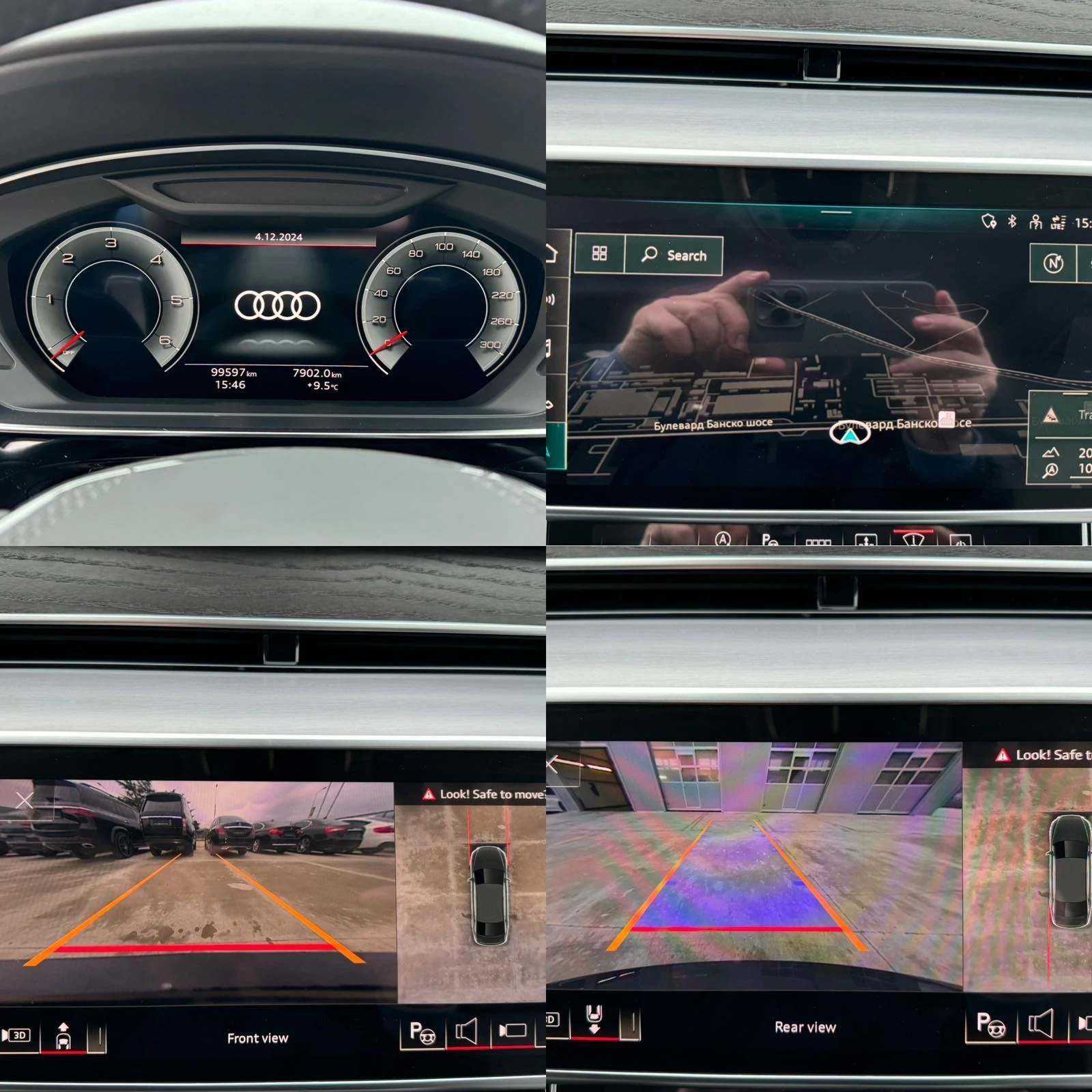 Audi A8 50 TDI* 286ps* SPORT PACKAGE* DISTRONIC* MATRIX* , снимка 14 - Автомобили и джипове - 53733346