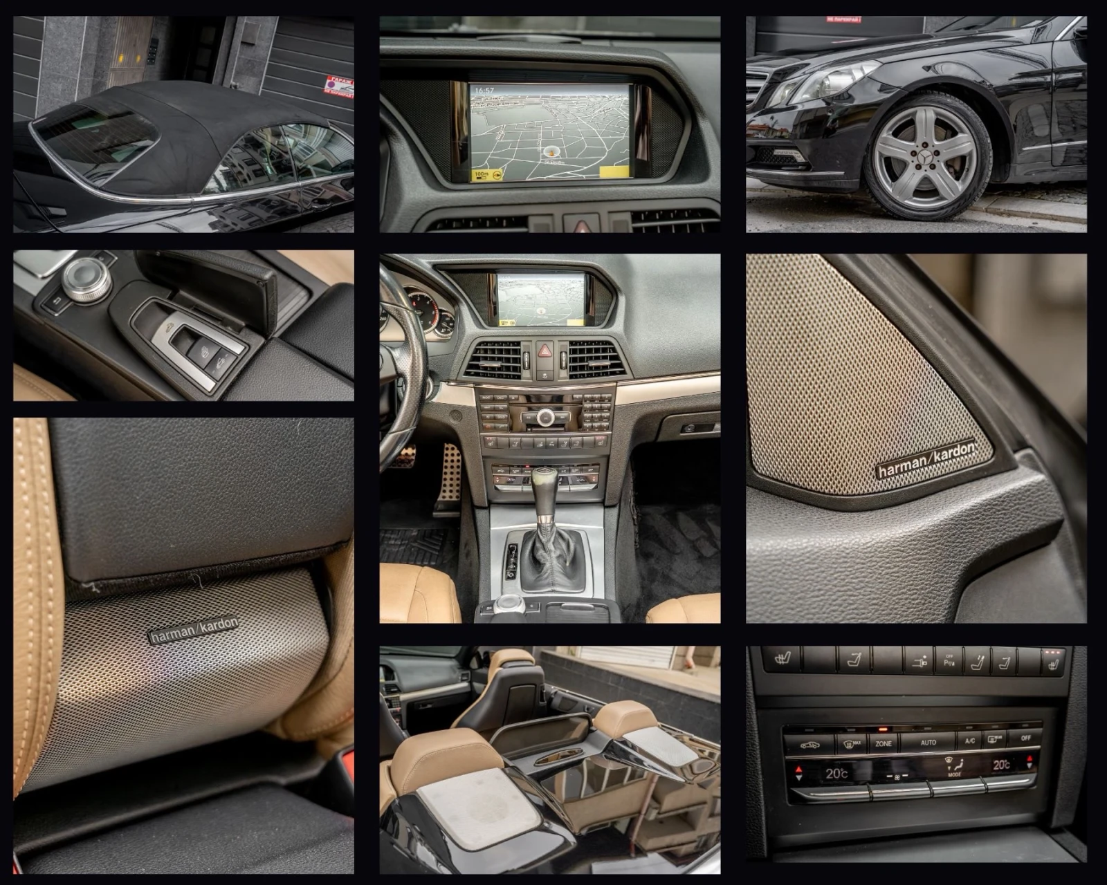 Mercedes-Benz E 250 Harman/Kardan, снимка 10 - Автомобили и джипове - 54215420