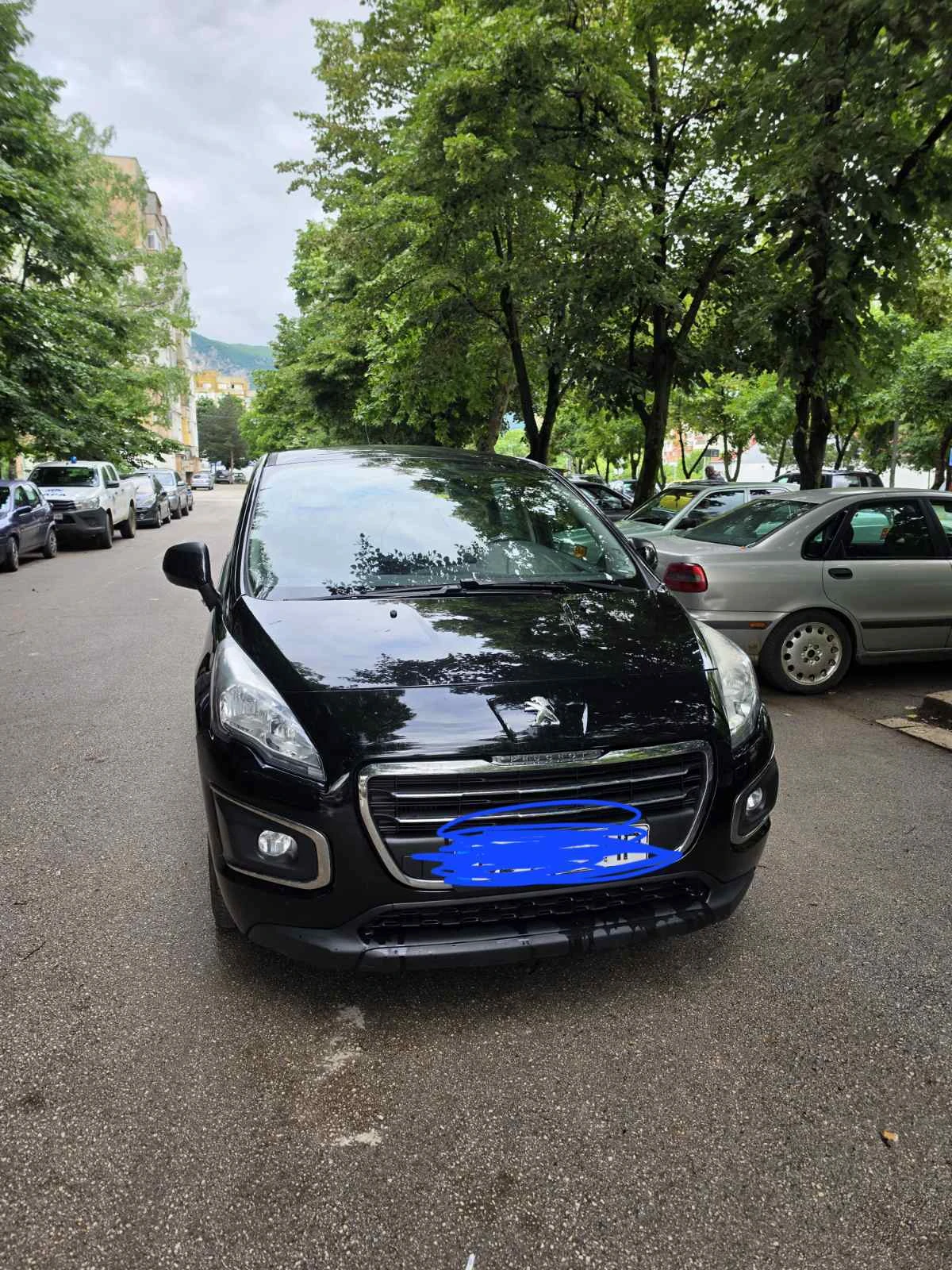 Peugeot 3008 blue HDI