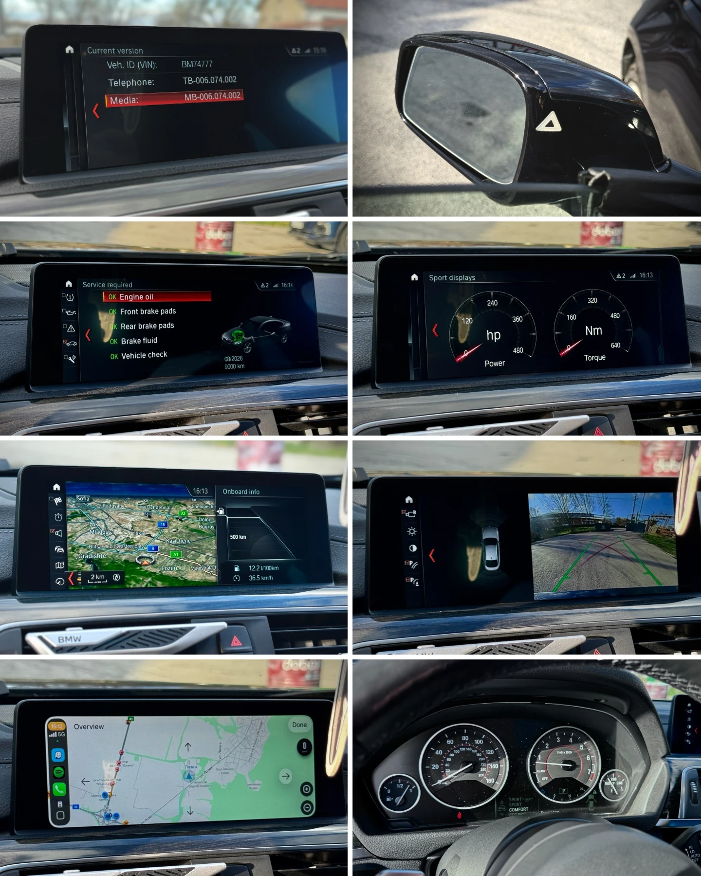 BMW 440 xDrive* M PACK* ХЕДЪП* HARMAN KARDON* CARPLAY, снимка 6 - Автомобили и джипове - 55615362