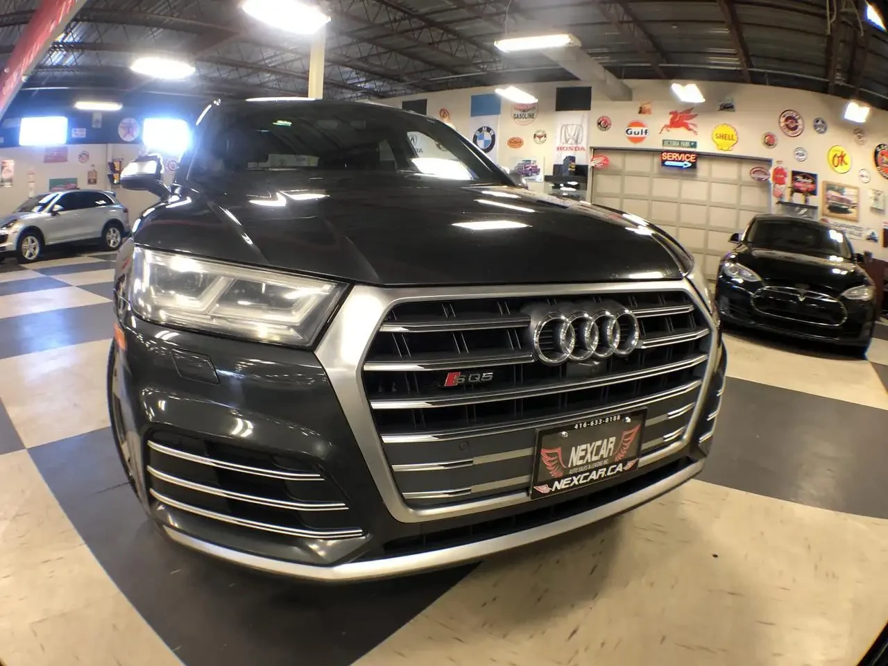 Audi SQ5 TECHNIK AWD LEATHER PAN/ROOF NAV B/SPOT 360 | Mobile.bg � ����������� 13