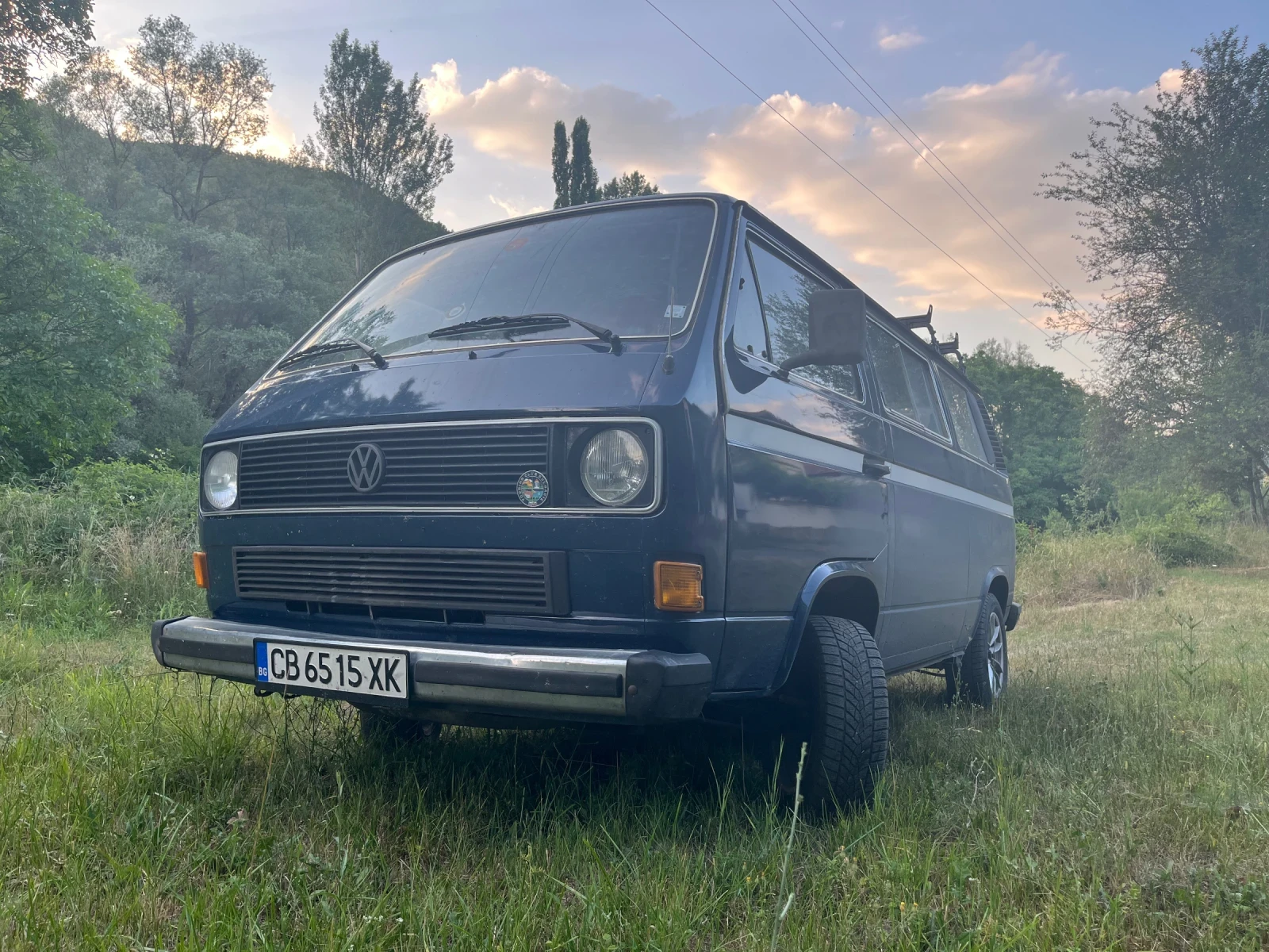 VW T3 1, 9TDI Caravalle климатик, снимка 2 - Бусове и автобуси - 56121363