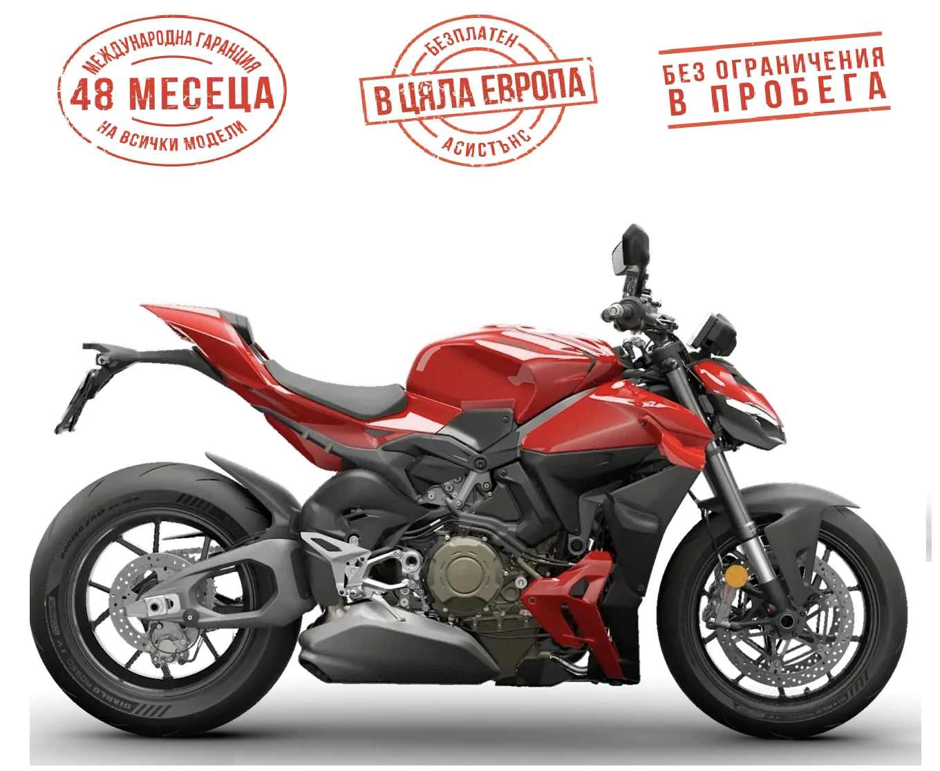 Ducati Streetfighter V4 DUCATI RED, снимка 1