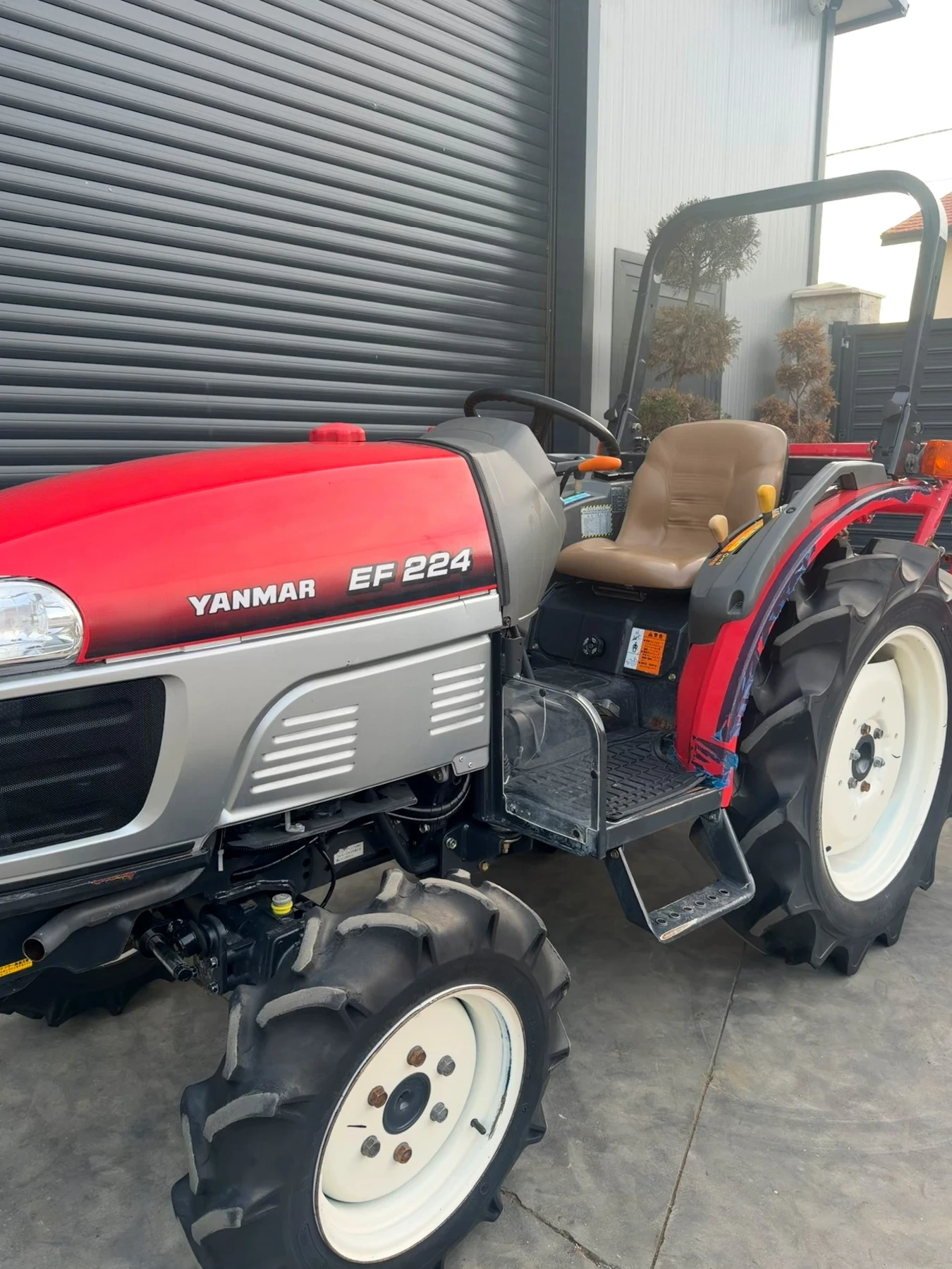 Трактор Yanmar EF224, снимка 6 - Селскостопанска техника - 56646386