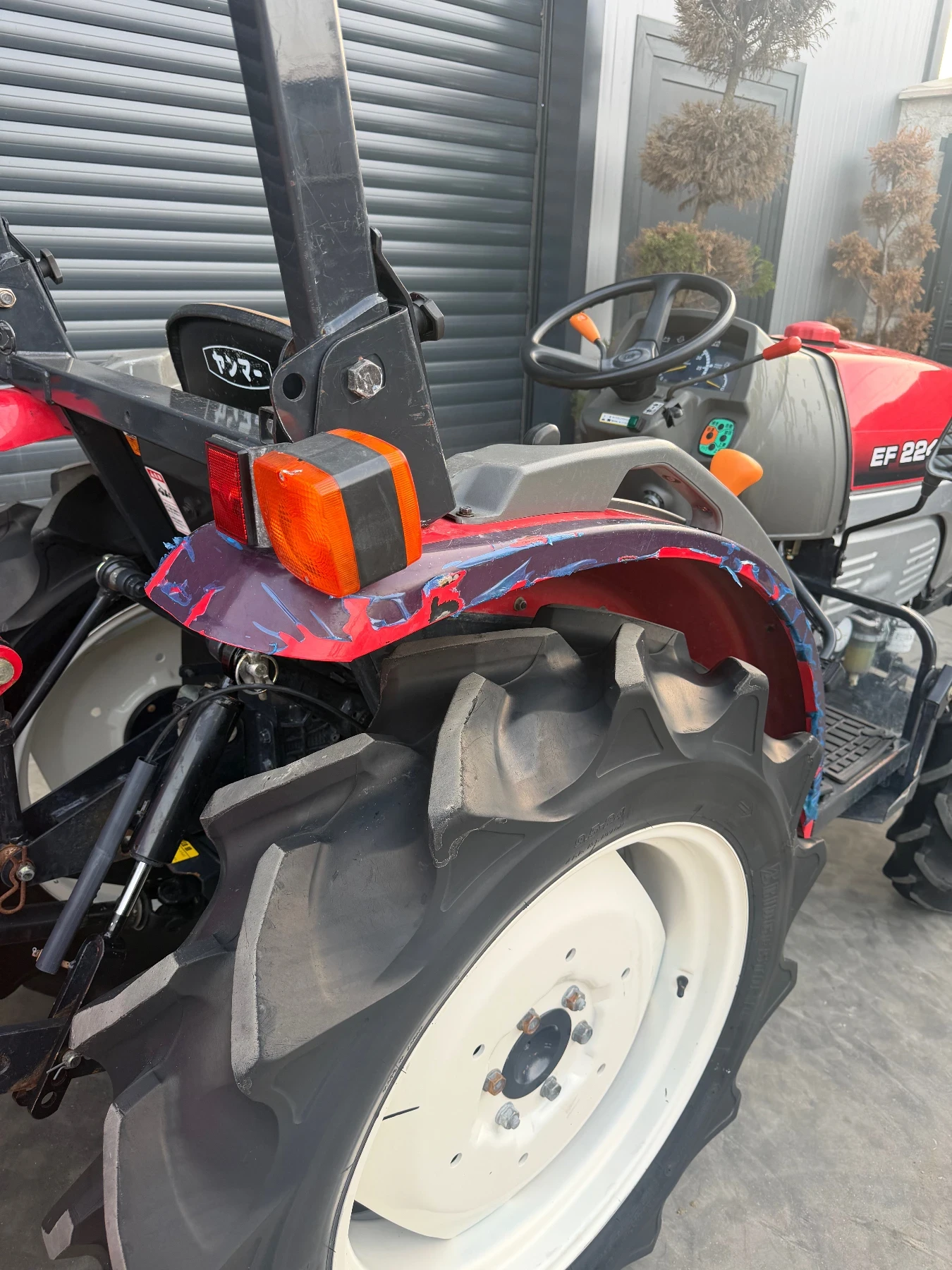 Трактор Yanmar EF224, снимка 10 - Селскостопанска техника - 56646386