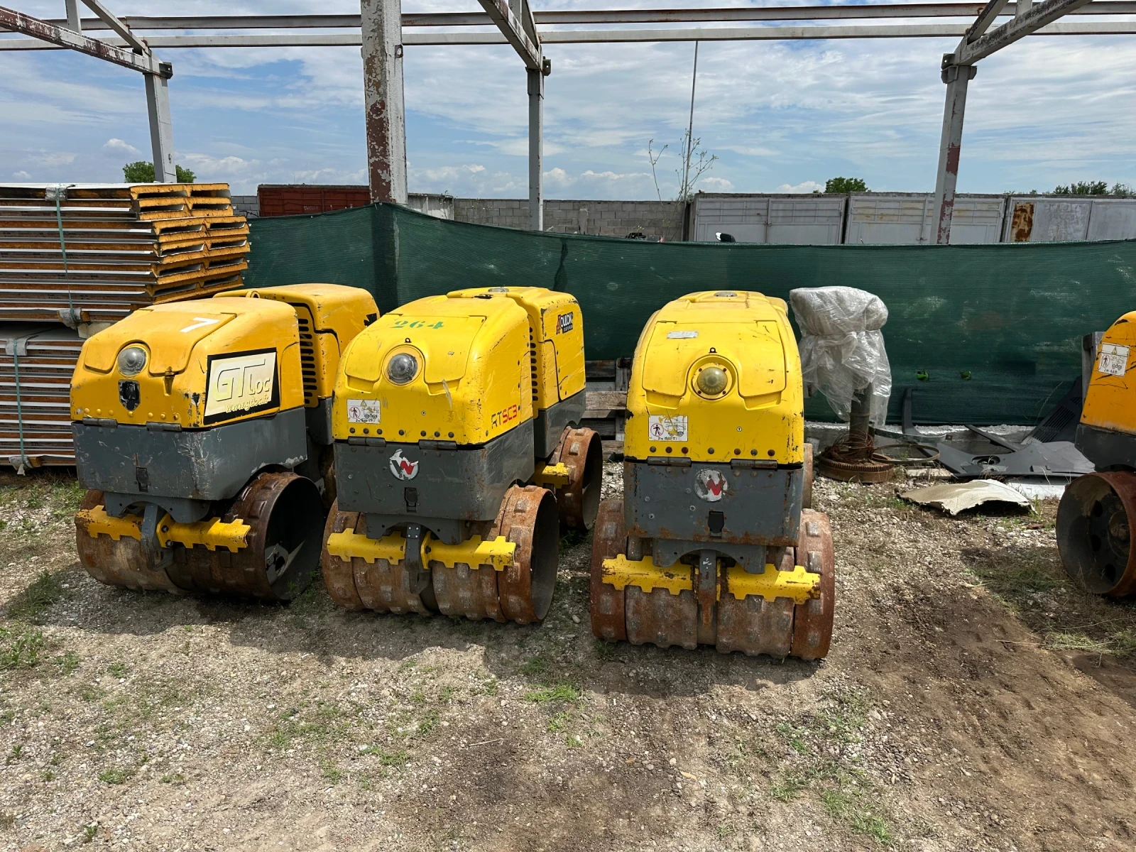 Валяк BOMAG Wacker rt sc2-3 НАЛИЧЕН, снимка 5 - Индустриална техника - 35069060