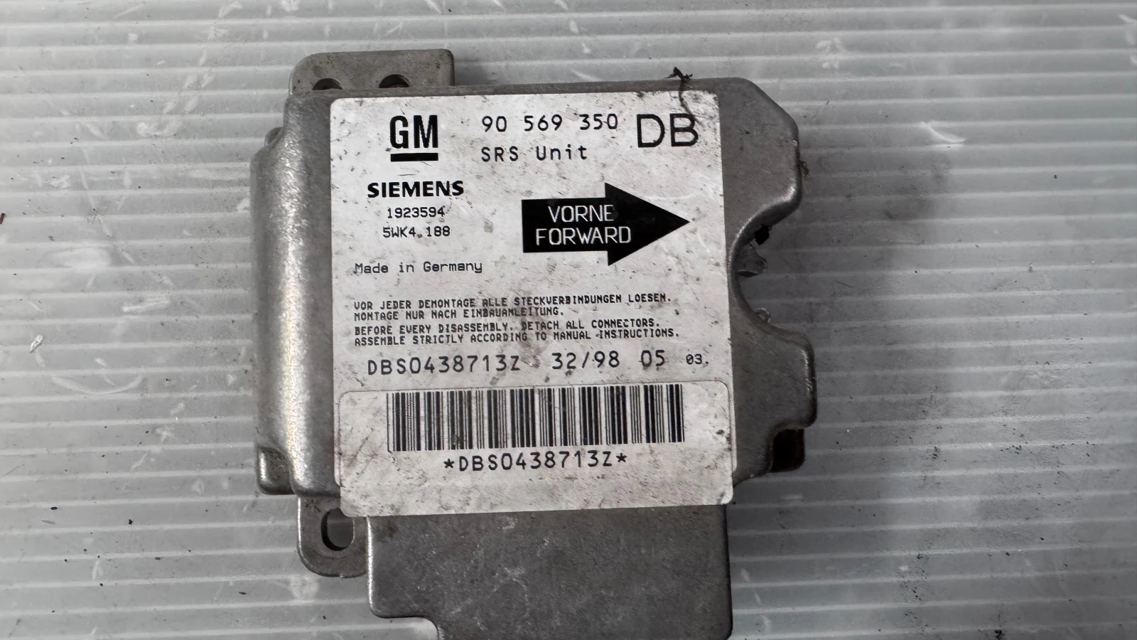 Airbag  /  /  a Opel Vectra - 90569350 / 1923594 | Mobile.bg   2