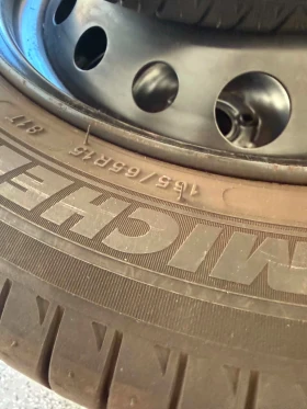 Гуми с джанти Michelin 165/60R15, снимка 3
