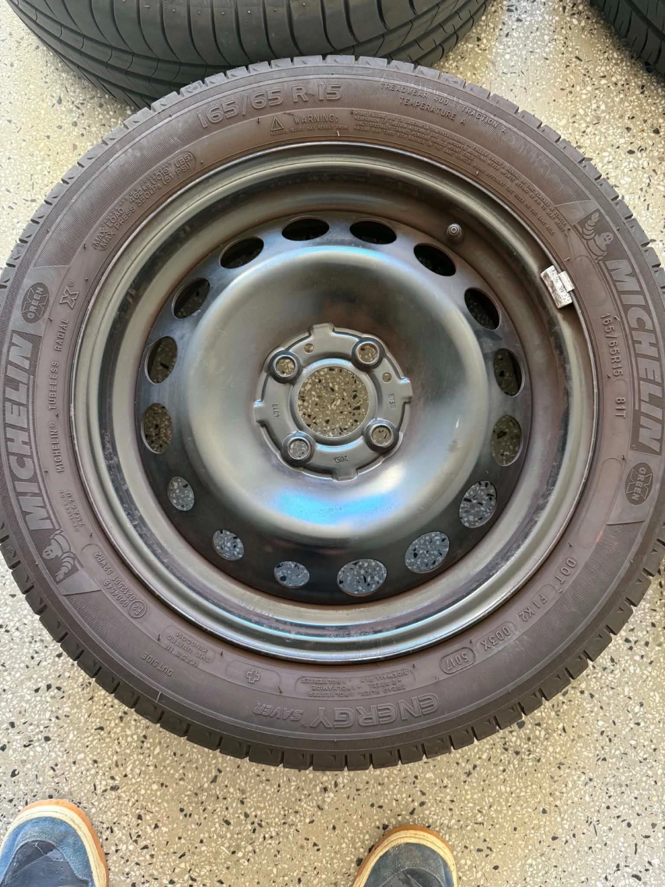 Гуми с джанти Michelin 165/60R15, снимка 12 - Гуми и джанти - 55693781