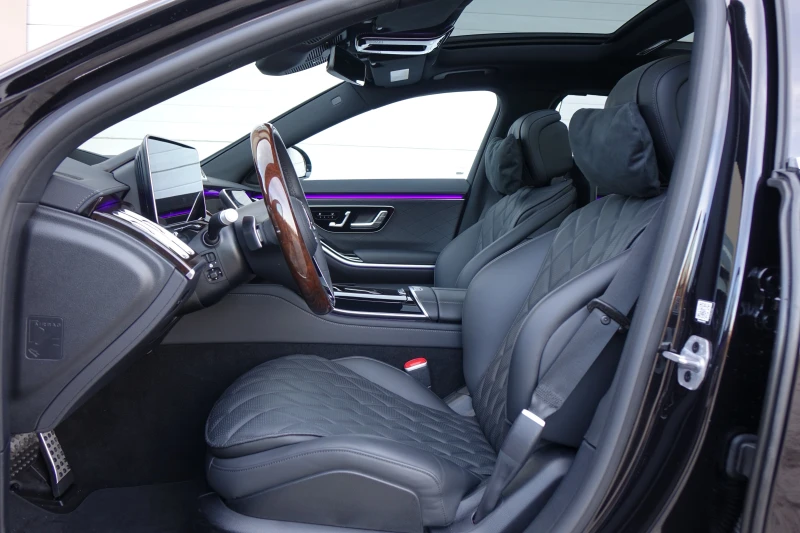 Mercedes-Benz S 450 4 MATIC* AMG* 3 TV* EXCLUSIVE* LONG* , снимка 13 - Автомобили и джипове - 52606540